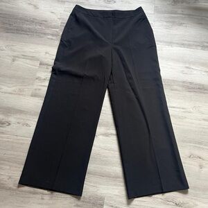 New Look Black Wide-Leg Women's Pants